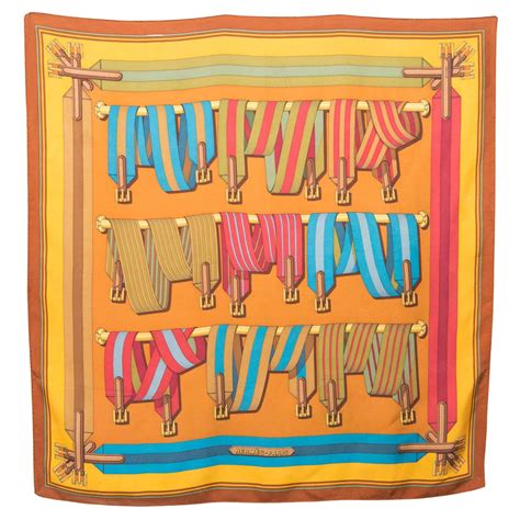 charles jourdan hermes scarf|A collection of six silk scarves, by HERMÈS, GUCCI, CHARLES .